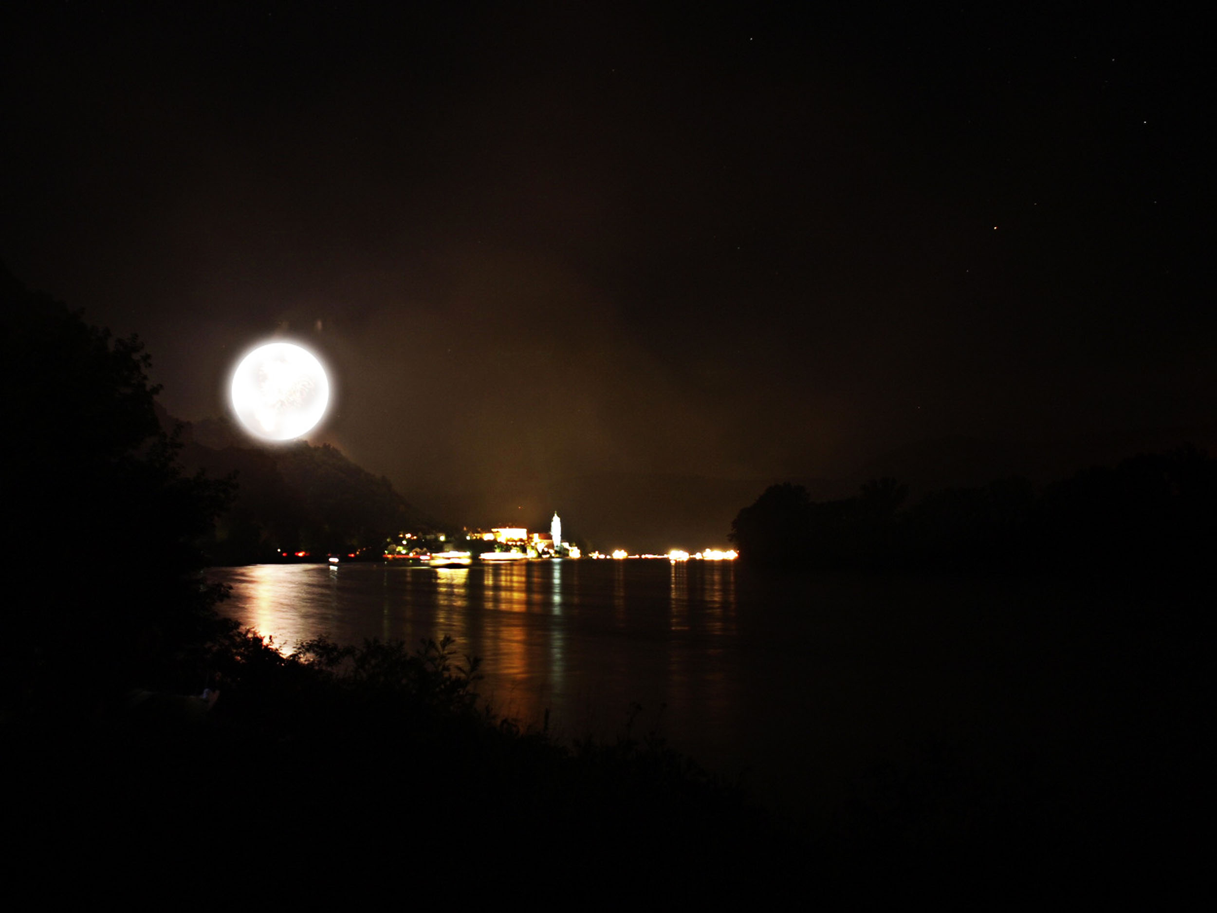 Romantic full moon night in the Wachau 2022 – the paradise so close