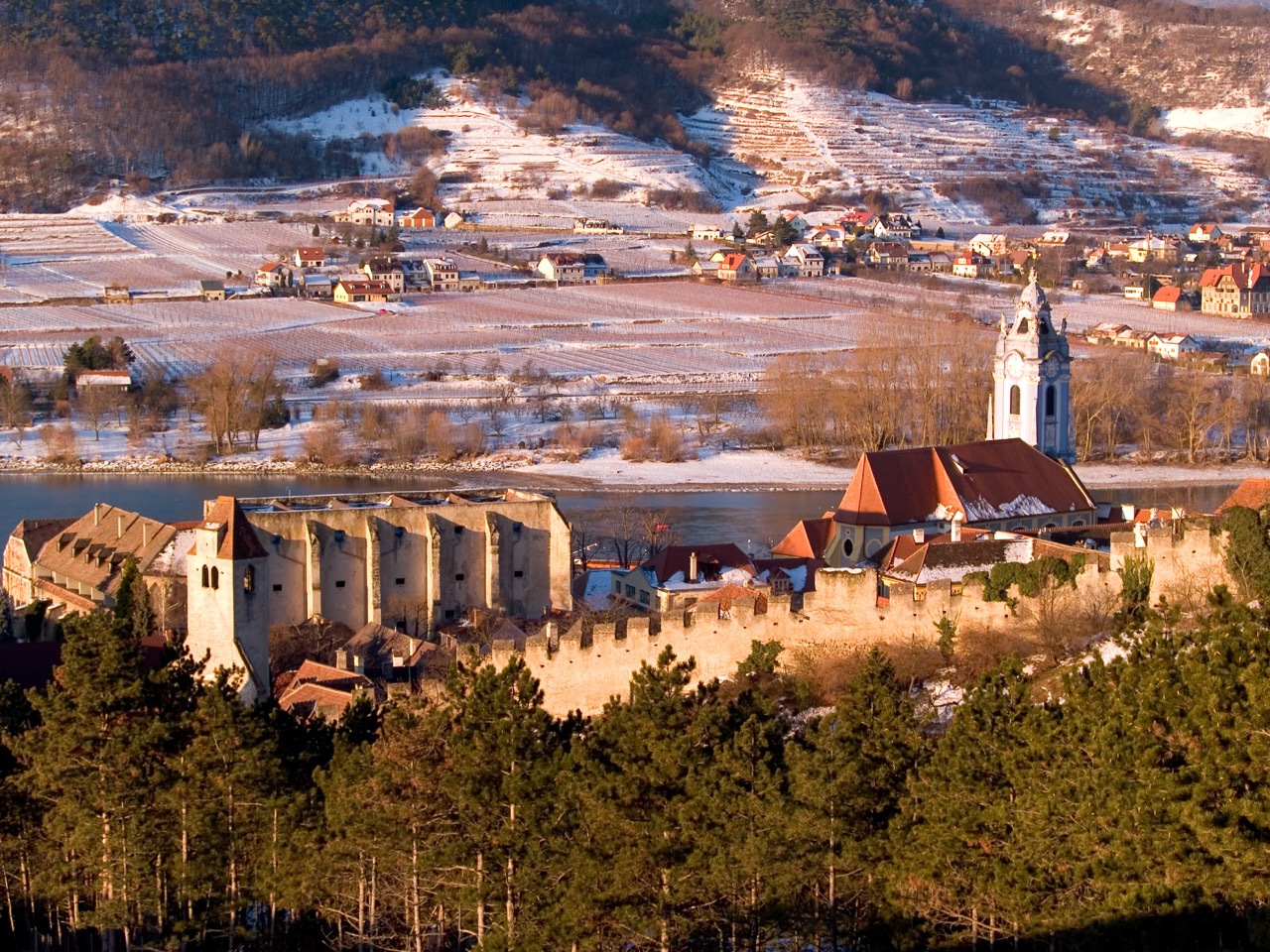 Bezauberndes Wachauerland im Winter